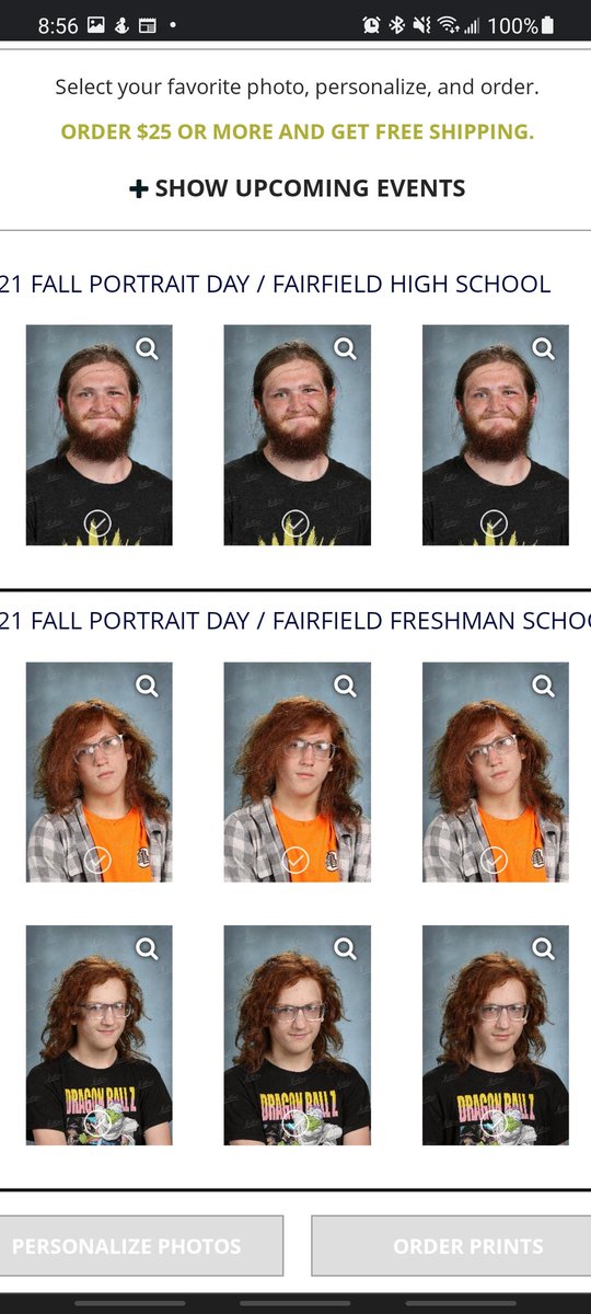 _xheartkillerx_'s tweet photo. Hey, @Jostens, maybe hire some more competent and experienced photographers to do school pics? Cuz these are trash. My kid has hair going across his forehead, and ya'll didn't think to have him fix it? 🤦🏼‍♀️ https://t.co/My5iJpEN7L