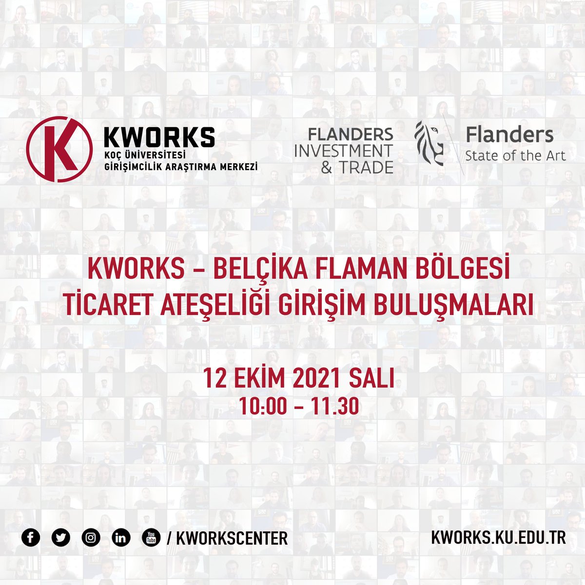 kworkscenter's tweet photo. KWORKS'ün doğuştan global girişimleri, 12 Ekim Salı günü Belçika Flaman Bölgesi Ticaret Ateşeliği ile düzenlediğimiz Girişim Buluşmaları etkinliğinde, Flanders Tech Ekosisteminin önemli isimleri ile buluşuyor.
#flanders #belgium #TurkishStartups #KWORKSgirişimleri #innovation https://t.co/sFazPILOZw