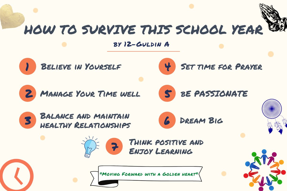 12GuldinA's tweet photo. Are you feeling overwhelmed and pressured? Don't worry, because we're here to share some tips for you to survive this school year! 

#XUSHS.DSLD 
#BlazeTheTrail 
#IGotDesChallenge 
#GuldinA 
#GuldinHeart https://t.co/z1LBSAae7s