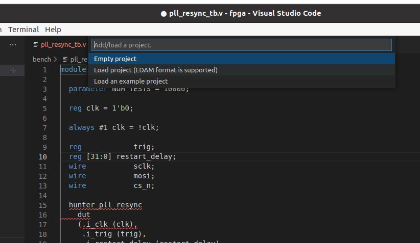 OlofKindgren's tweet photo. Nice! EDAM loading seems to work fine. Would be awesome to find a way to use core description files directly as project files as well in the future https://t.co/QX9ux5tDti
