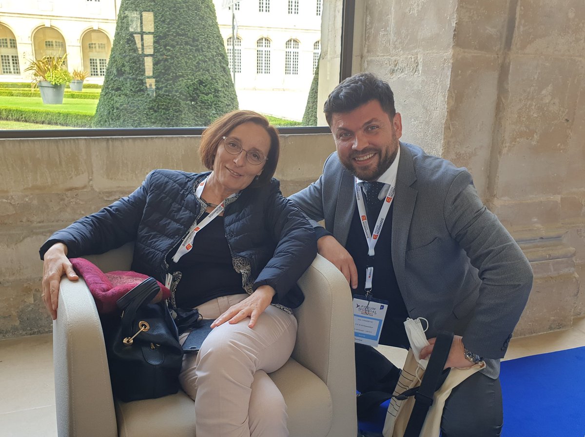 gafunesco's tweet photo. D'autres délégations du @gafunesco se sont jointes aux différentes séquences de #Forum_Normandie_pour_la_Paix
#Gafu
#Unesco
#Multilaterlisme https://t.co/iTkN8cVNFg