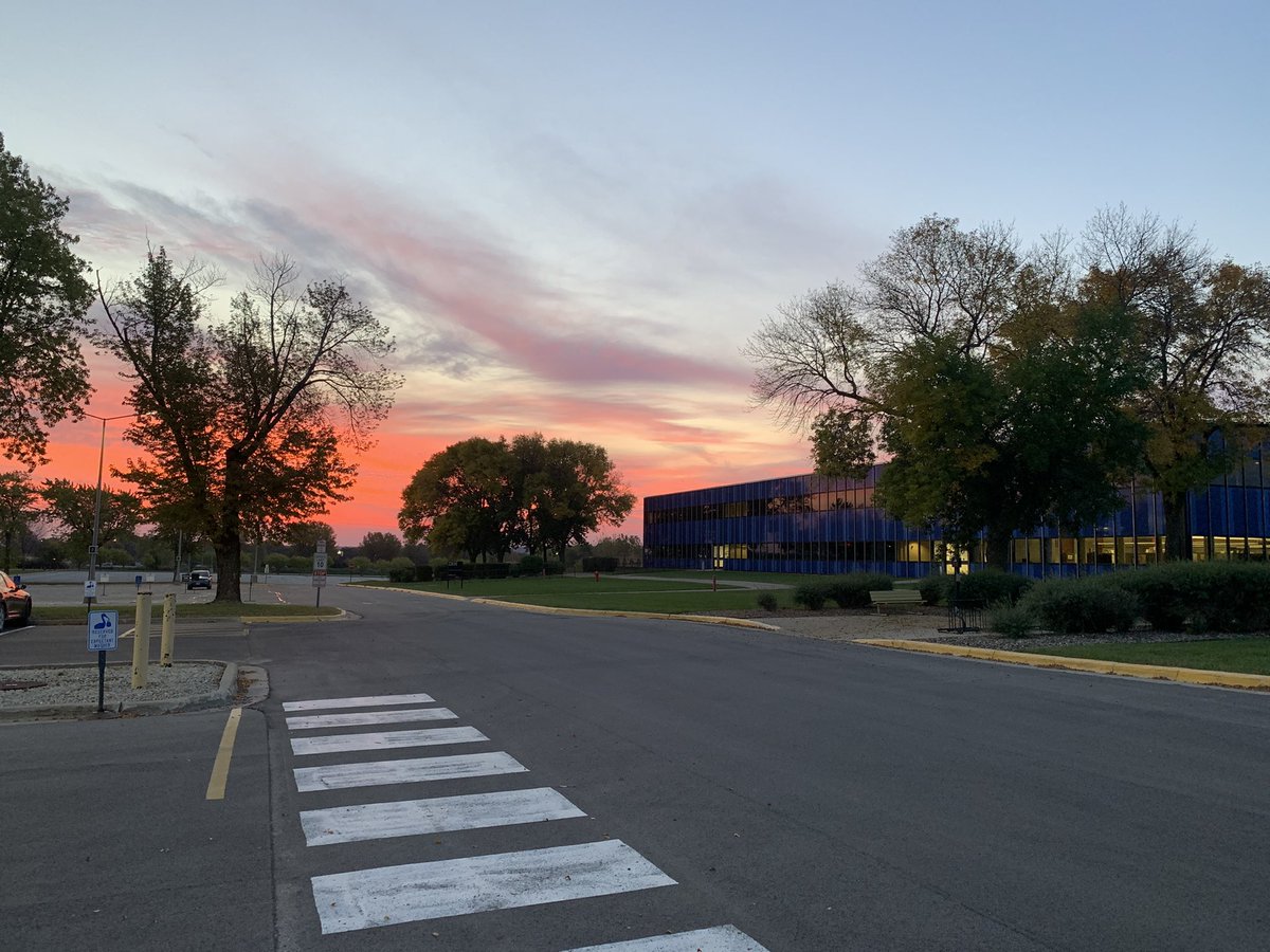 Heading into the office on a beautiful morning!