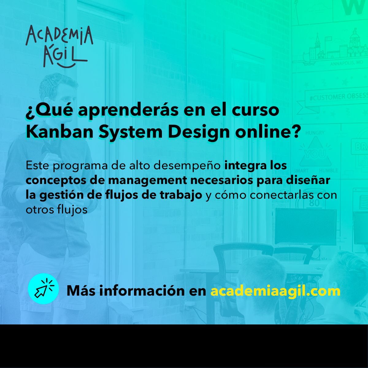 Ya te inscribiste?! 🗣️  Este 4, 5, 7 y 8 de octubre, comenzaremos nuevamente este camino de aprendizaje sobre #kanban junto a ustedes en #KMP1!

Imperdible! Más información buff.ly/2NAcUHx