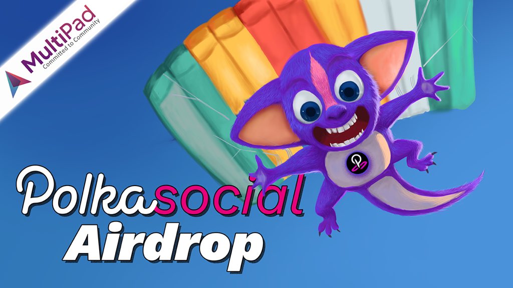 We are having a #Polkasocial Giveaway #airdrop!
30,000 $PSN will be distributed to 2,500 Random and Top 200 referrers (BSC distribution)
Please use airdrop bot in Telegram t.me/polkasocialbot 
This campaign will end on October 14th, 12pm UTC!
Let's do it Now ! #airdrops