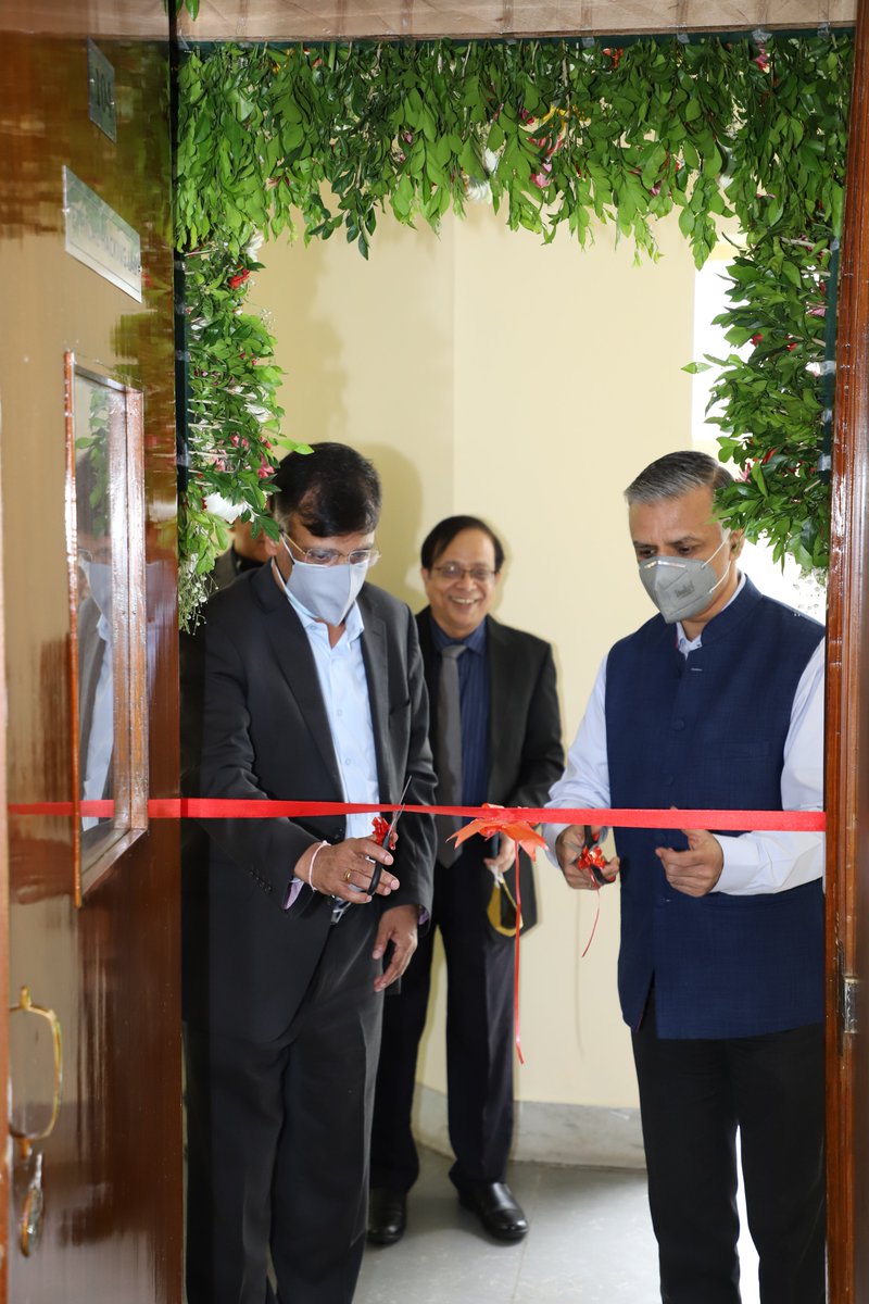 IDRBT's tweet image. Prof. Sachin Chaturvedi, Member, Central Board, RBI &amp;amp; Shri T. Rabi Sankar, Deputy Governor, RBI, inaugurating IDRBT’s Ethical Hacking Lab on September 30, 2021.
Details @ idrbt.ac.in/ethicallab_sep…
#idrbt #ethicalhacking #NewBeginnings