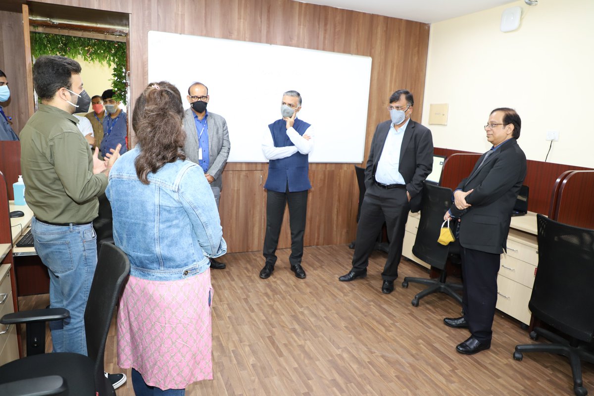 IDRBT's tweet image. Prof. Sachin Chaturvedi, Member, Central Board, RBI &amp;amp; Shri T. Rabi Sankar, Deputy Governor, RBI, inaugurating IDRBT’s Ethical Hacking Lab on September 30, 2021.
Details @ idrbt.ac.in/ethicallab_sep…
#idrbt #ethicalhacking #NewBeginnings