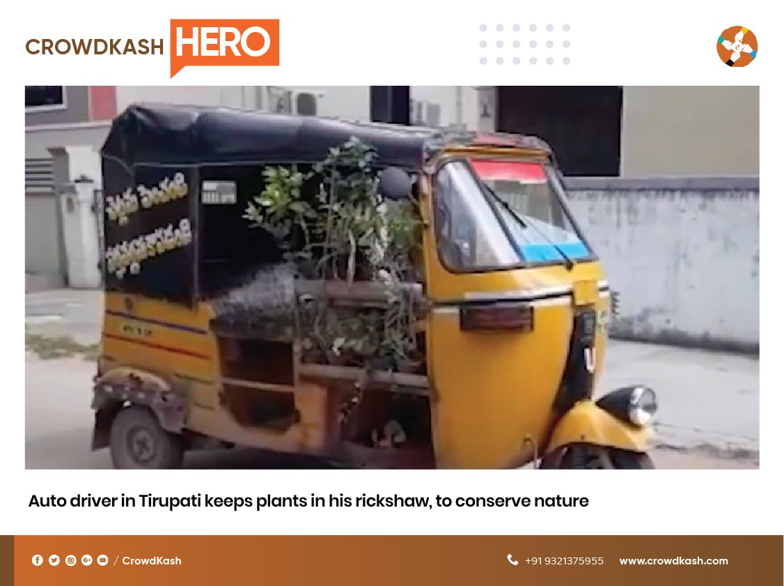 This noble soul gives free saplings of cost to all those who asks him.