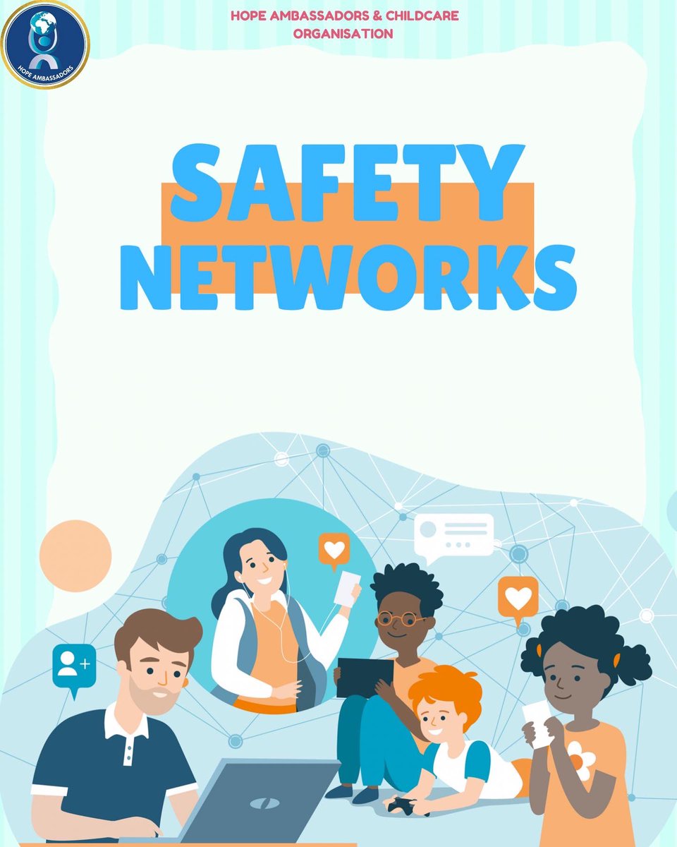 HopeAmbassador7's tweet photo. Establishing a safety network is a compulsory part of keeping children safe.
We hope this guide will aid you in creating your very own network for your children.
#hopeambassadors #revivingthehopeinhope
#mybodyismybody
#childrights https://t.co/sffAvl2qtD