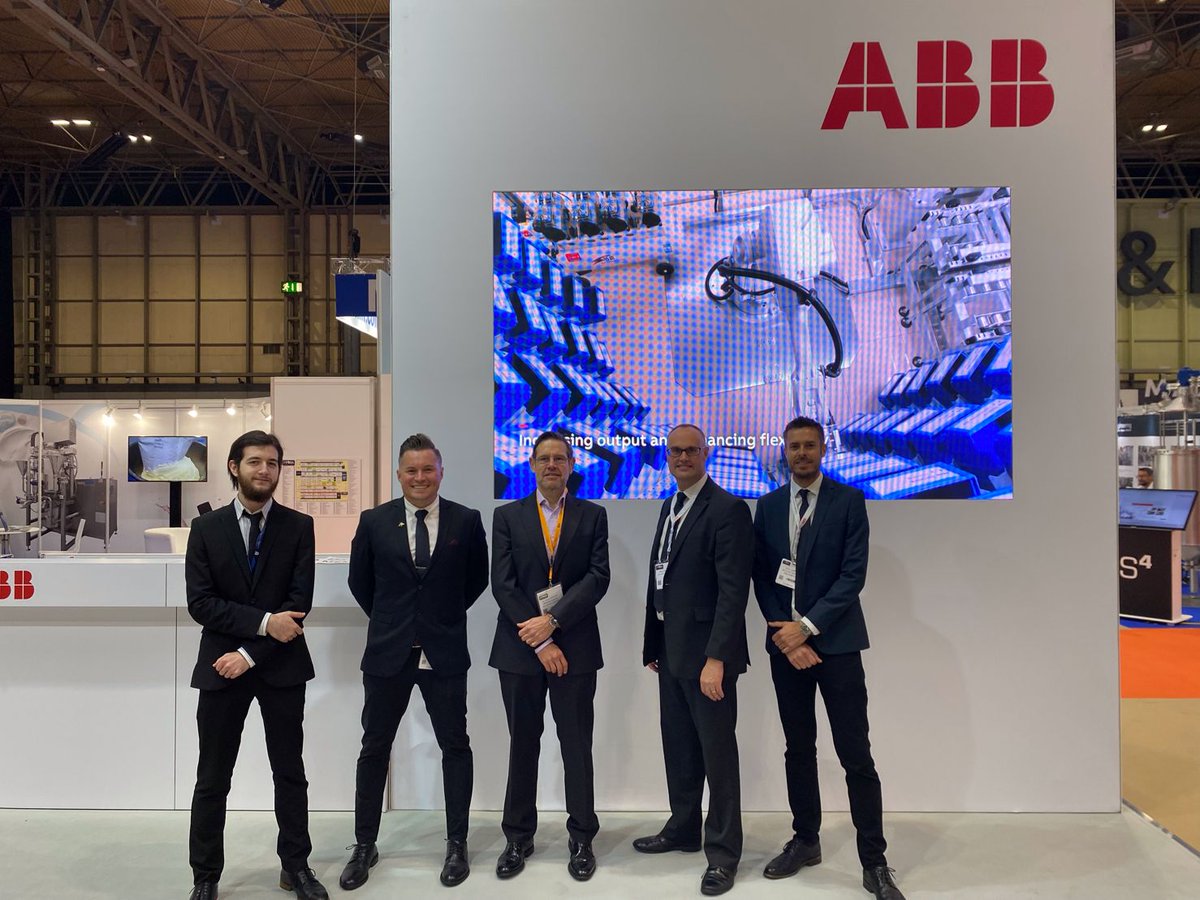 ABBRobotics_UK's tweet image. Today is the last day of the PPMA show. Begin your journey with robotic automation by coming to see us at stand E70 at the NEC. #ABBRobotics #PPMAShow