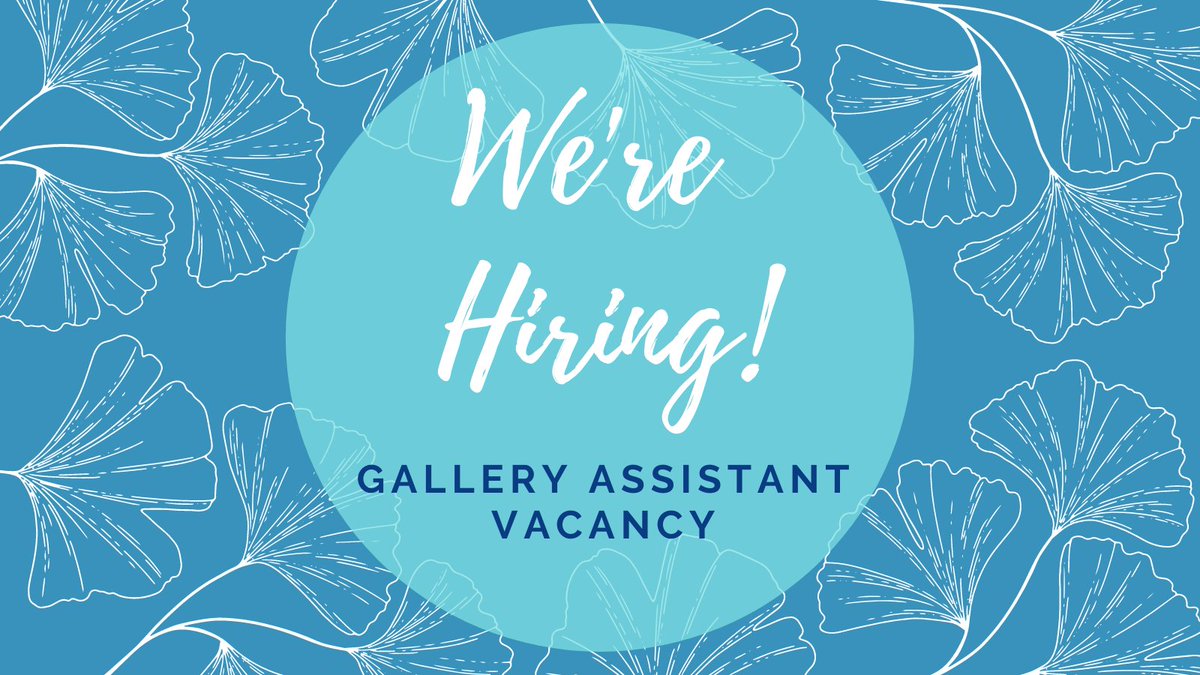 artisanalchemy's tweet photo. We're hiring! Artisan Alchemy is looking for a Gallery Assistant who will support the day-to-day running of the gallery. Follow this link to find out more and apply: https://t.co/EHL89QYwYa Application deadline: Monday 11th October #Hiring #ArtsJobs #CreativeCareers #JQJobs #Jobs https://t.co/eubSMcwMDv