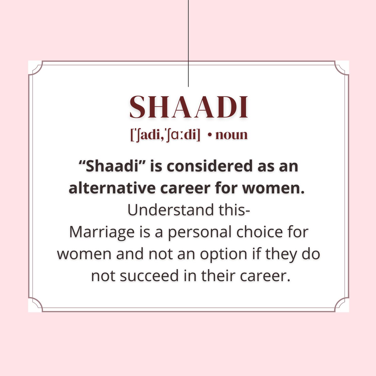phoenixpads's tweet photo. Make your rules ladies!

Marry if you are ready but with the right person after you set your career.
Just don't compromise with your career for meeting society's expectations

#Riselikeaphoenix
#phoenixpads
#girl #girlpower #daily #dailyquotes #dailypost #dailyposts #dailyquote https://t.co/QIiWvCXIKR