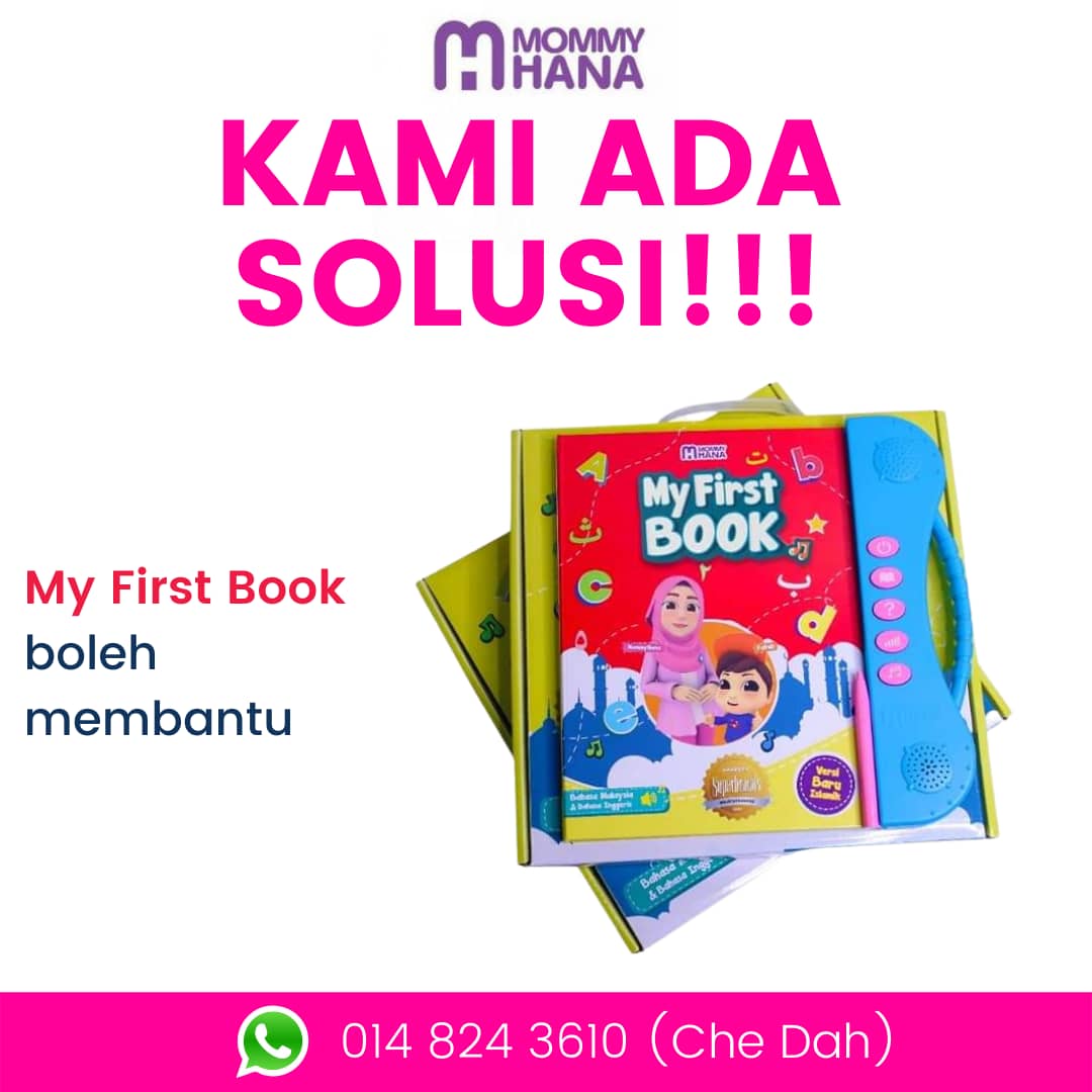 farhanfz's tweet photo. Anda ibu atau ayah yang PENING KEPALA sebab anak ketagih main handphone? Nak tarik handphone tu, nanti anak menangis dan menjerit.Kalau ambik phone tu, anak bosan pulak. Nak buat macam mana? Jangan risau, My First Book boleh bantu.Belum terlambat untuk jadi ibu ayah prihatin. https://t.co/ySi3VcI93U