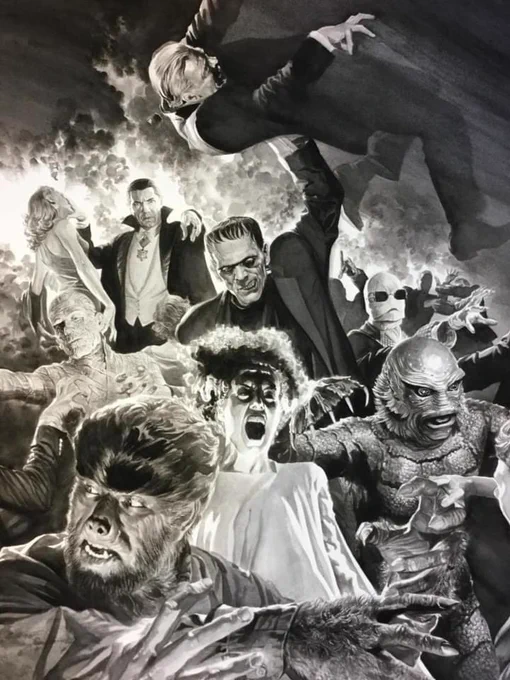 #thursdayvibes #ThursdayThoughts #halloween2021 #monsters @salcomicbookpro 