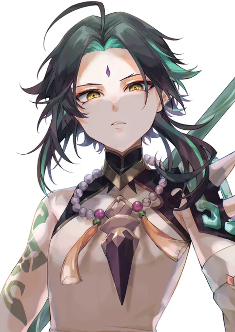 しらちゃんと線画交換した!
自分の絵じゃないみたいですごい新鮮すぎた☺️✨
めちゃくちゃ楽しかった!🥰💕

万葉:線画=しらちゃん 塗り=ととまぐ
魈:線画=ととまぐ 塗り=しらちゃん

#Xiao #Kazuha #原神 