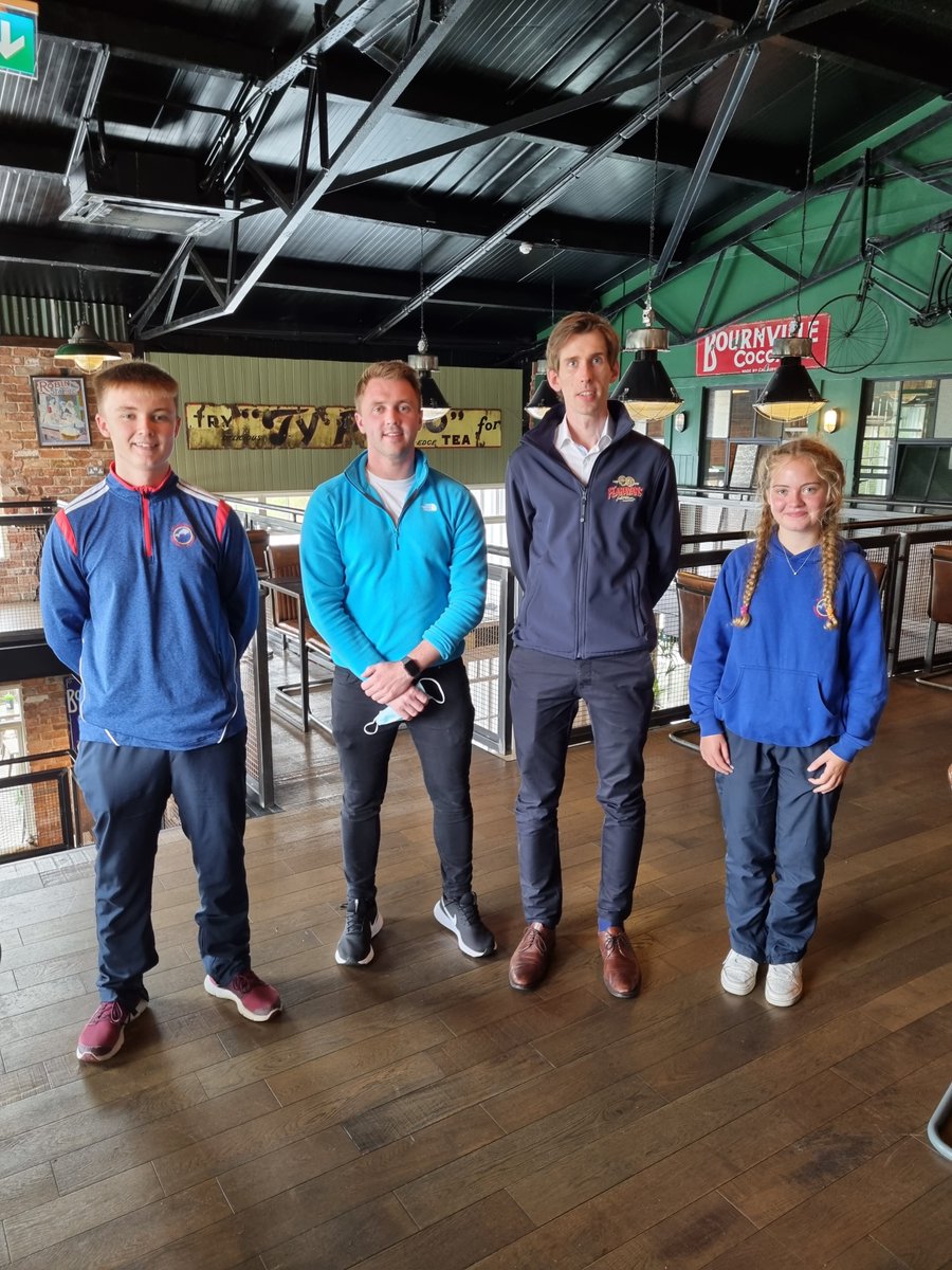 FlahavansIRL's tweet photo. Best of luck to the Transition Year Students from Blackwater Community School who are about to embark on their small business projects.  We’re delighted to have met you at @chcgreenway today, and hope we’ve provided plenty of inspiration! #FlahavansOats https://t.co/U5fJ4v0TY9