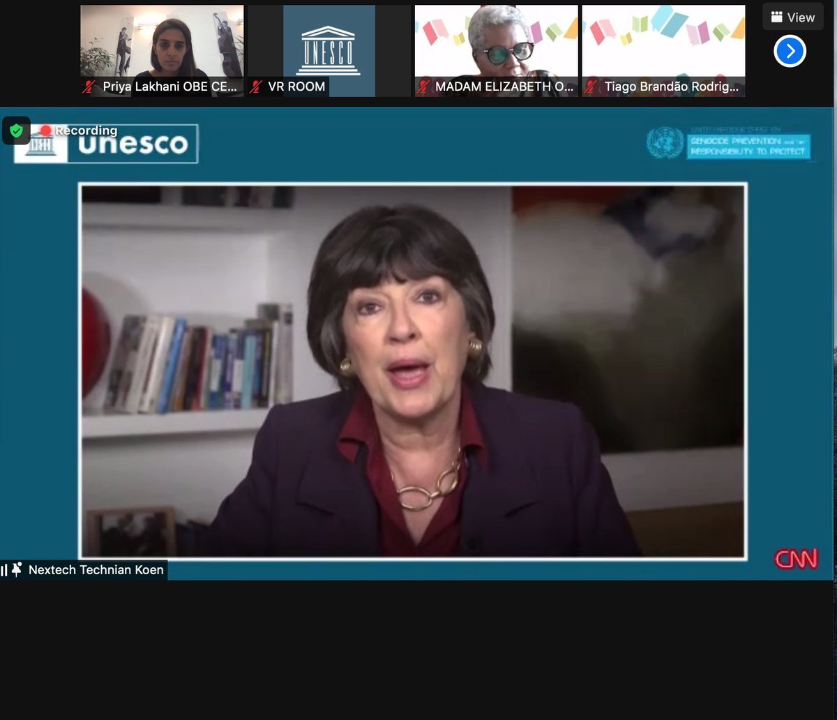 Thank you <a href="/UNESCO/">UNESCO 🏛️ #Education #Sciences #Culture 🇺🇳</a> for the opportunity to discuss the role of education in tackling #HateSpeech this morning.

At <a href="/ThisIsCentury/">CENTURY Tech</a>, we are looking forward to help lead the way about the role that #edtech can play in educating against #HateSpeech🗯️

<a href="/UN/">United Nations</a> <a href="/UNHumanRights/">UN Human Rights</a> <a href="/UNYouthEnvoy/">UN Youth Envoy</a>