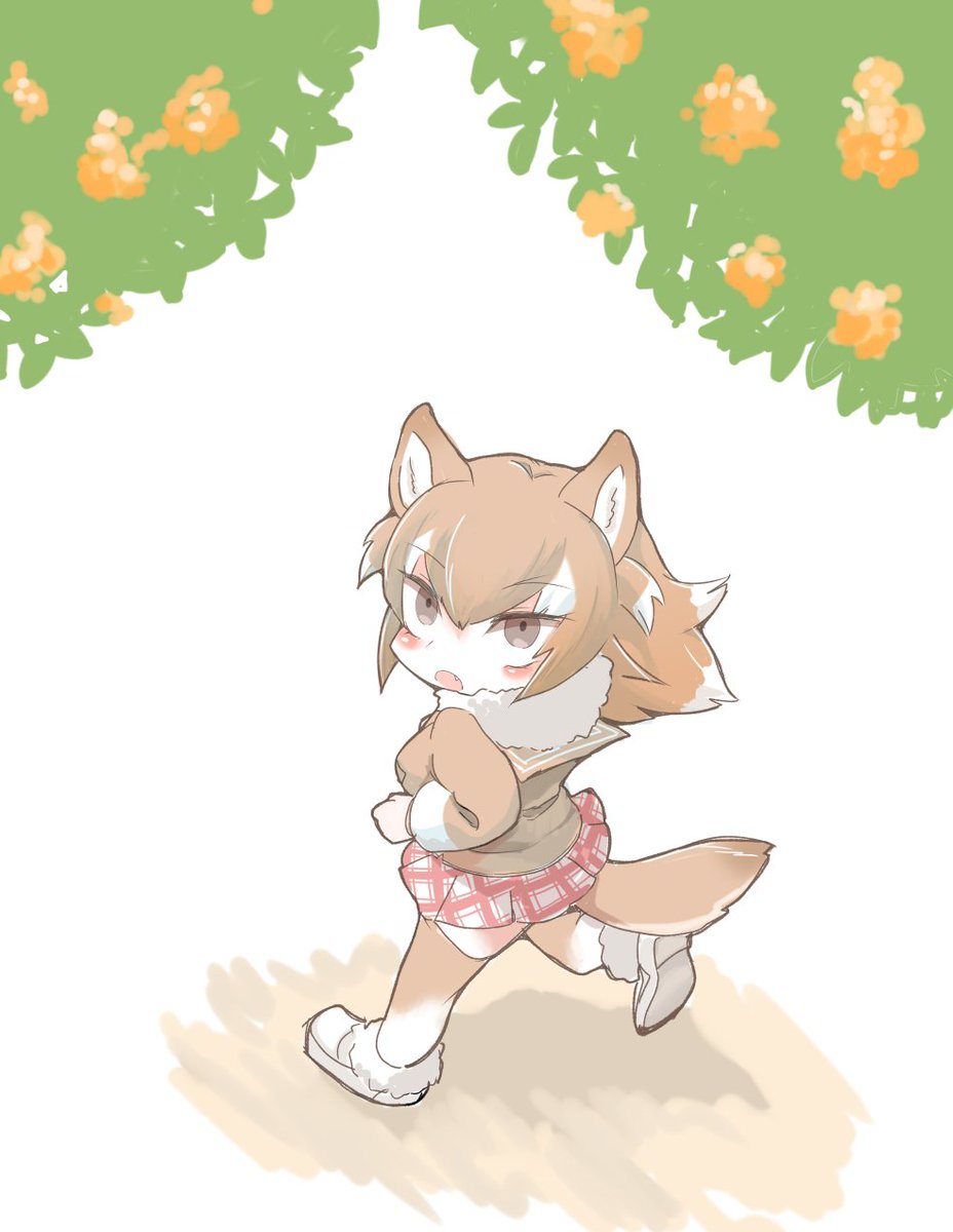 「秋ワン 」|🐺＜ﾈﾝｺｯのイラスト