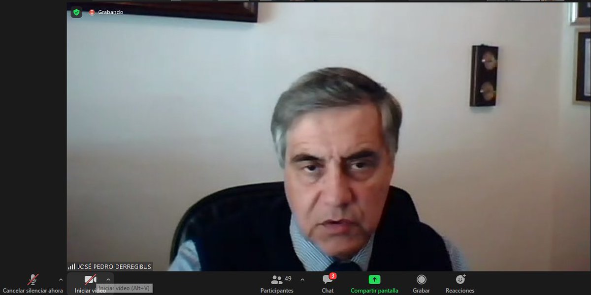 INEFOPoficial's tweet photo. @CamaraUY @JPDERREGIBUS @JPDERREGIBUS director de #INEFOP en representación de @CamaraUY  presentó al Instituto, su conformación, fuentes de financiamiento y funcionamiento e hizo una breve introducción a las presentaciones. https://t.co/jOLBgUqT8g
