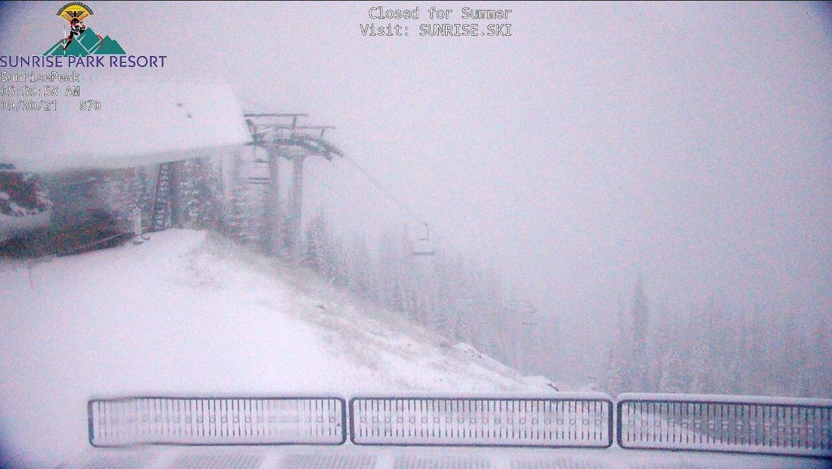 615 AM (MST) - Confirmed! Image from 6AM MST at Sunrise Park Resort (image courtesy of Sunrise Park Resort). #azwx