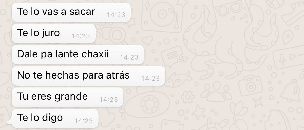 Ánimos así necesitaba🥺
