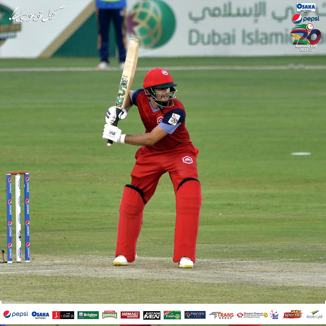 TheRealPCB's tweet photo. 91* runs 🏏
53 balls ⚪️
6 4s 💥
6 6s ☄️

Describe @iamhaideraly's innings with an emoji!

#NORvCP Live: https://t.co/c1M3QVMVo0

#NationalT20Cup | #KhelTouHoRahaHai https://t.co/sk835AP1ft