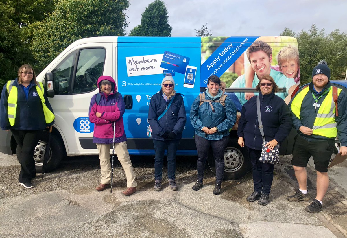 Fully Walk Leader trained thanks to the amazing team at @lincscoop