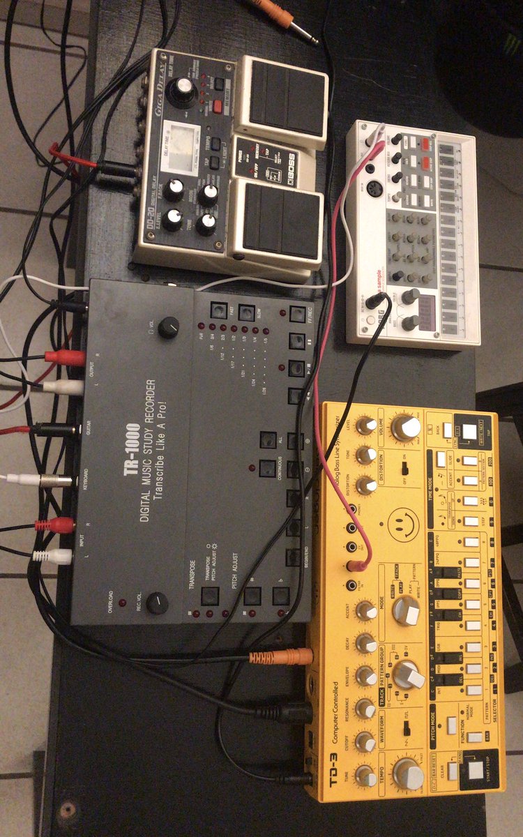 djSanPler's tweet photo. Jueves @djSanPler Work in progress
#musica #recording #new #korgvolcasample #td3 #loop https://t.co/iQItuTeJQE
