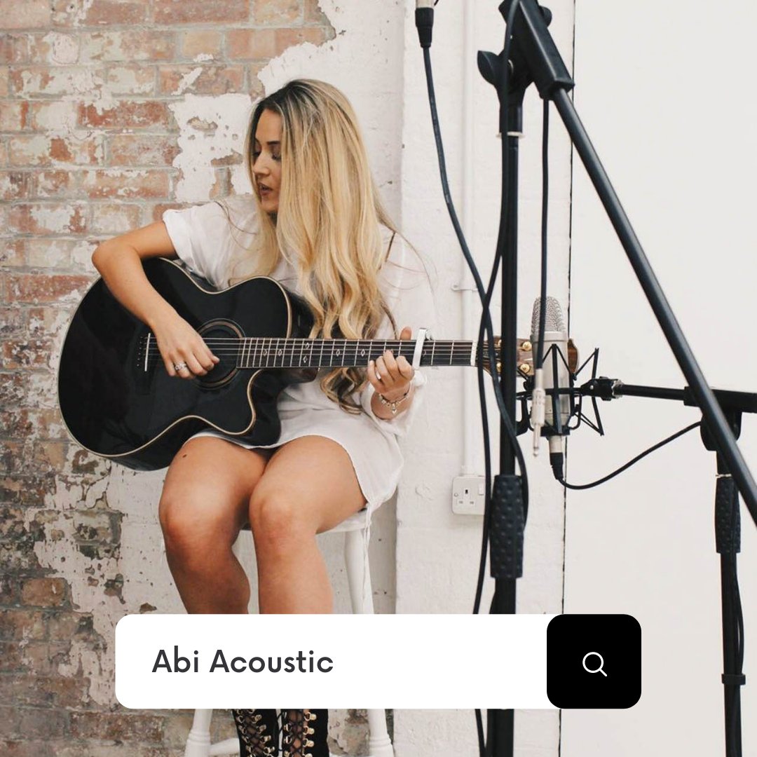 "We’d both like to say a HUGE thank you for performing. Everybody loved you. Throughout the day and the next morning, people were complimenting your singing and your choice of songs. You absolutely smashed it."
Dave

dgmusic.co.uk/artists/abi-ac…