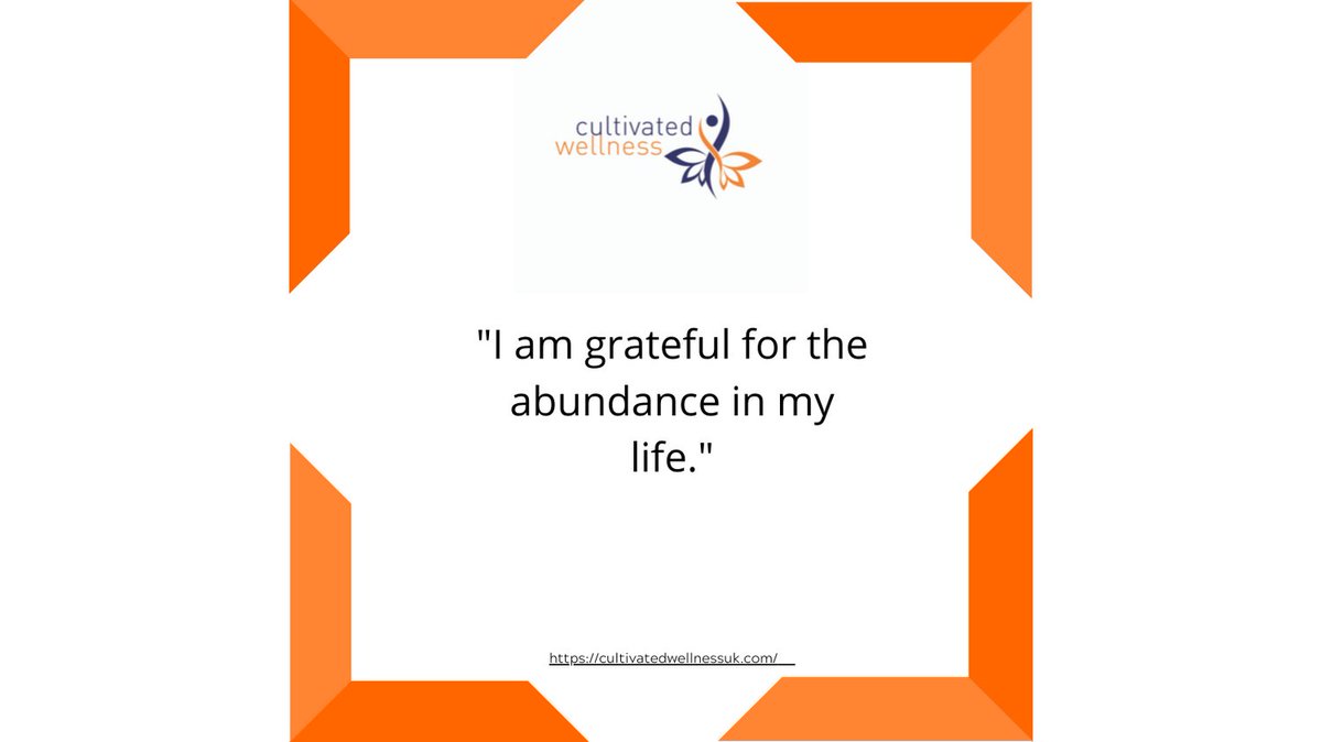 AnnetteUnigwe's tweet photo. "I am grateful for abundance in my life." #selfhelp #motivation #selfdevelopment https://t.co/sVdrYrTIqZ