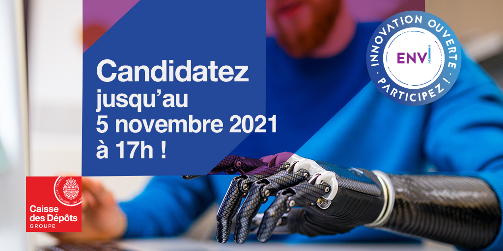 caissedesdepots's tweet image. 📣 La direction #PolitiquesSociales @caissedesdepots lance un #AppelàProjets doté de 400 000€ ! Concrétisons des innovations numériques pour l'inclusion des personnes en situation de #handicap dans l'#éducation 💪

📝Candidatures jusqu'au 5/11
💻Les infos politiques-sociales.caissedesdepots.fr/appel-projets-…
