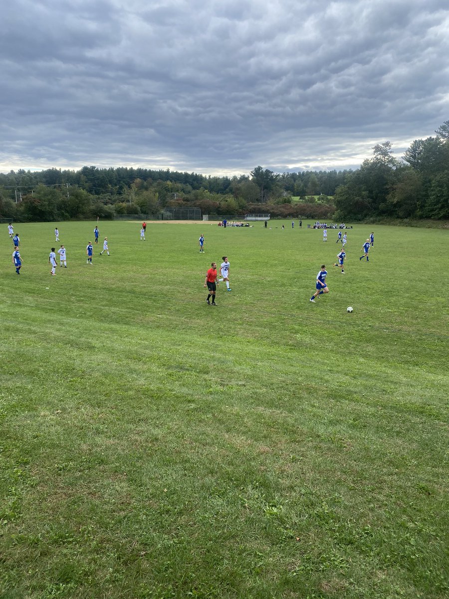 Yesterday was a beautiful afternoon for a very competitive boys soccer game. The game ended in 0-0 tie against a very strong Pennichuck team
