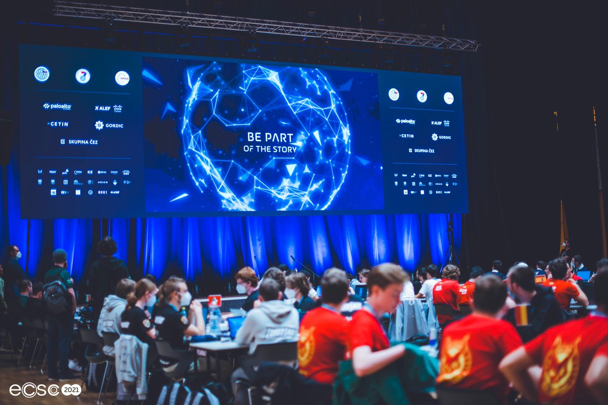 #BreakingNews: 📢 The scoreboard was frozen for the last 2 hours of the game. Was it on purpose?🥶 We believe so, because no one knows how the whole of #ECSC2021 turned out. We'll find out at tomorrow afternoon's announcement! 🏆👏