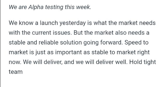 WrightArray's tweet image. This is what we truly want to hear from developers. With this mindset, you have our support, @exnft_io
#CNFT #CNFTCommunity #Cardano #CardanoNFT