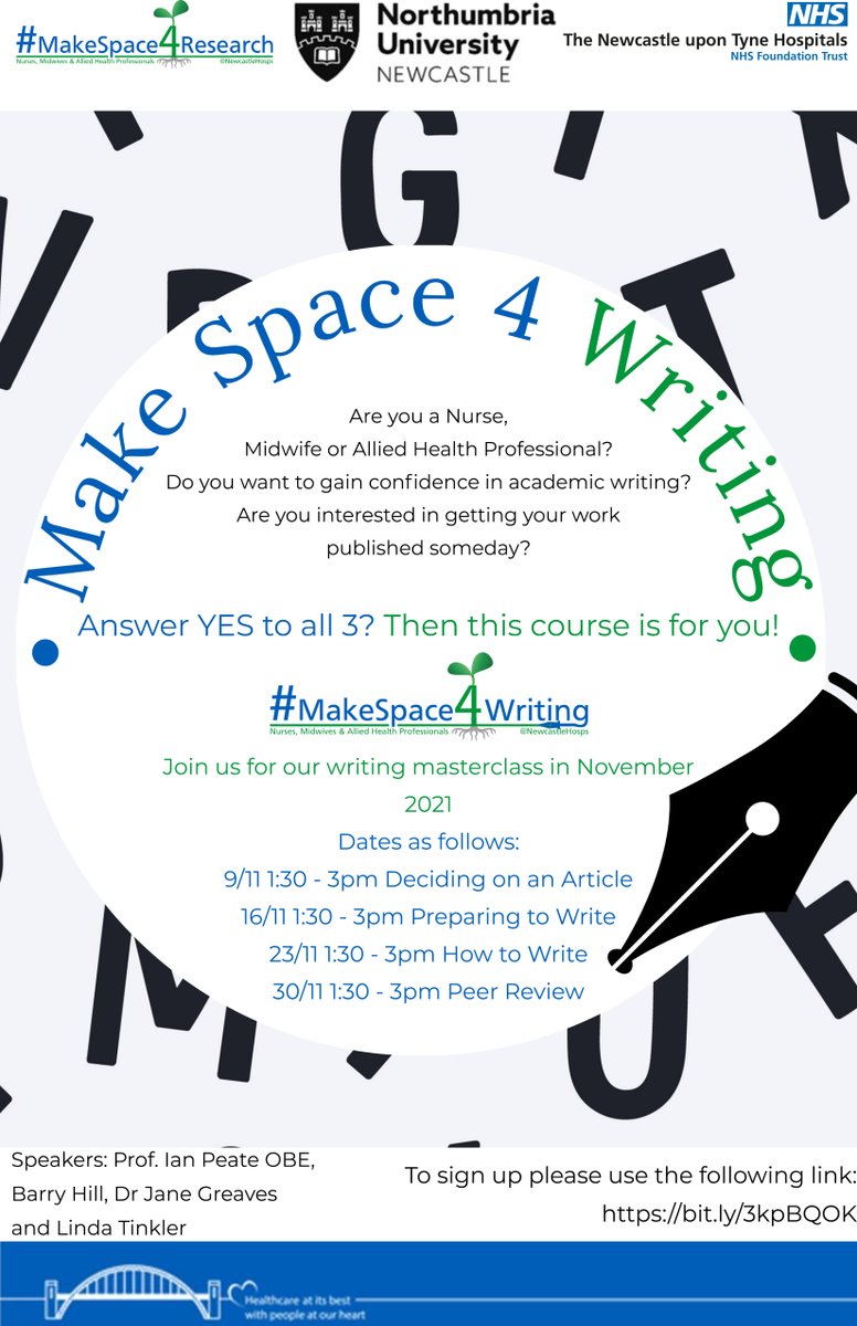 Our #MakeSpace4Writing programme is now fully booked! We are planning to set more dates for 2022 so please let us know if you would like to b placed on a waiting list for cancellations or future dates. #MakeSpace4Writing #MakeSpace4Research #WhyWeDoResearch