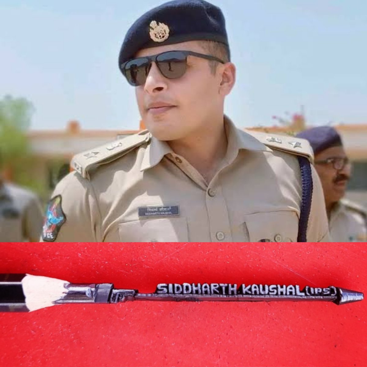 #pencilcarving
#onpencil
#pencilart
#microart
The name of Micro art of Young and dynamic Indian police officer @siddharthkausha sir 
SP of #krishnadistrict AP.
#siddharthkaushal
#IPS #appolice