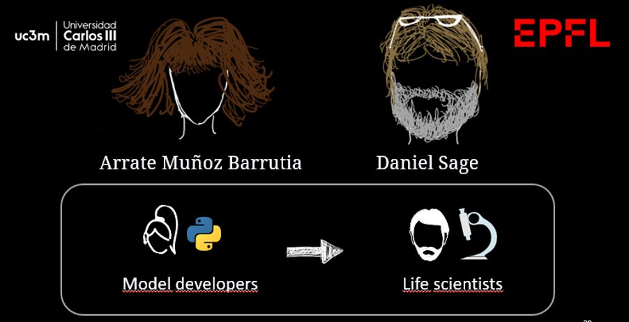 Arrate Munoz Barrutia (@arratemunoz) on Twitter photo 2-years ago, <a href="/DanielSage/">Daniel Sage</a> and I were in <a href="/QuantBioImaging/">Quantitative BioImaging</a> discussing the accessibility to DL for bioimage analysis. Today we’re celebrating that #deepImageJ is published in <a href="/naturemethods/">Nature Methods</a> 🥳
rdcu.be/cyG3K
Thread 1/6 2-years ago, <a href="/DanielSage/">Daniel Sage</a> and I were in <a href="/QuantBioImaging/">Quantitative BioImaging</a> discussing the accessibility to DL for bioimage analysis. Today we’re celebrating that #deepImageJ is published in <a href="/naturemethods/">Nature Methods</a> 🥳
rdcu.be/cyG3K
Thread 1/6