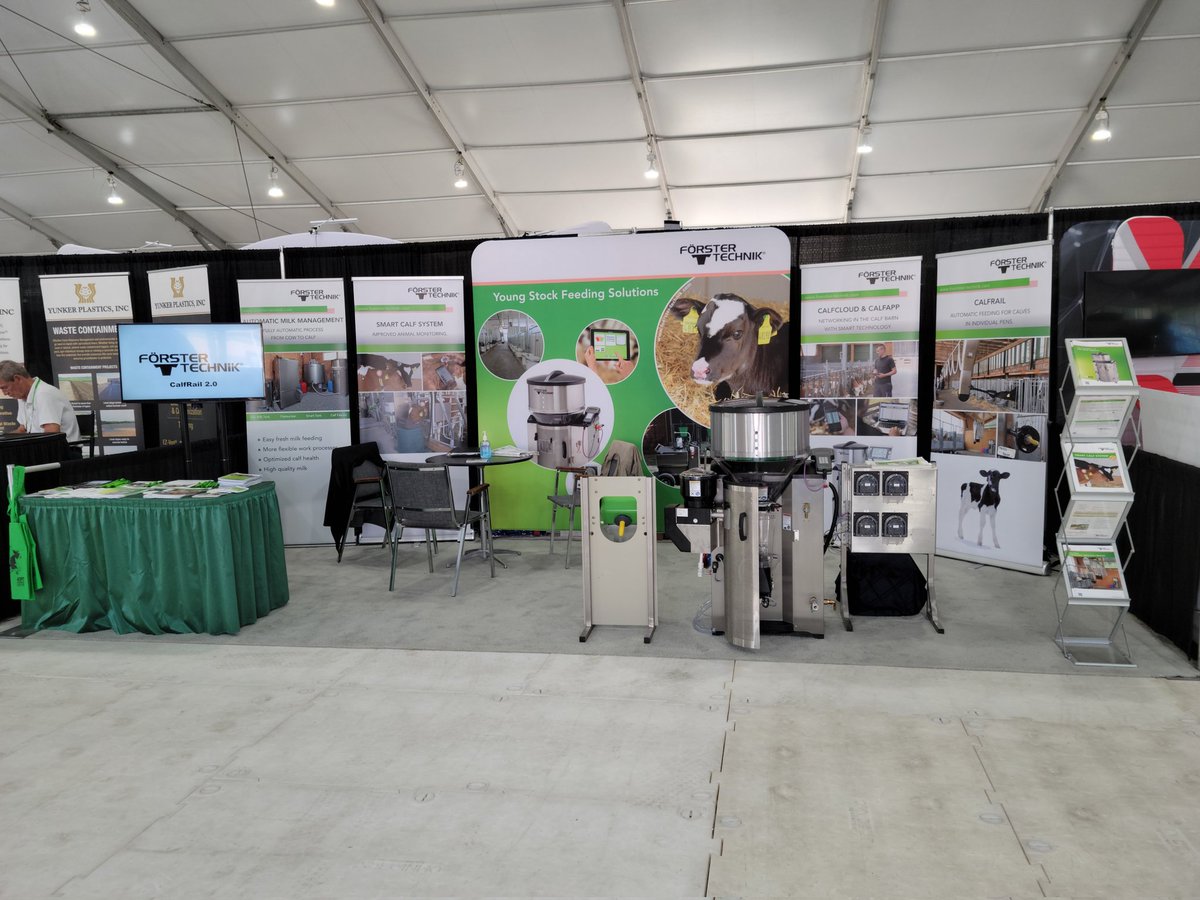 Day 3 at WDE come see us at booth TC 611 612 also today Dr. Bob presenting at Knowledge Nook at 130pm Topic Developing a calf program for your farm
