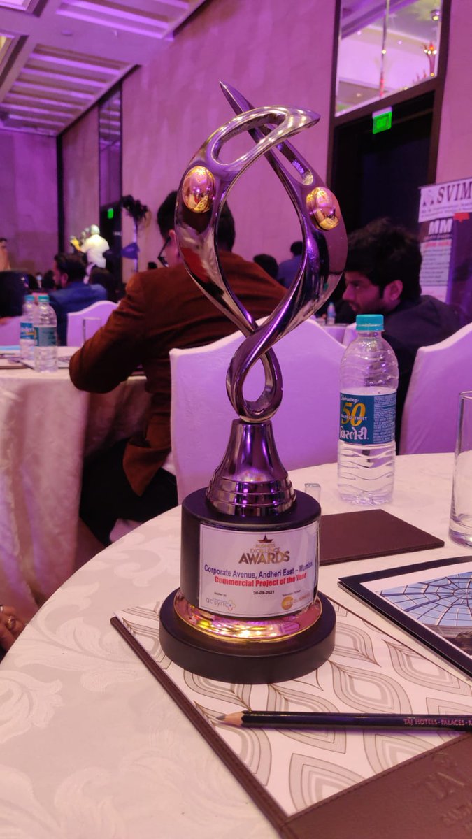 AtulProjects's tweet photo. With immense pride, we announce that our project, Corporate Avenue has won 'Commercial Project of the Year' at the 'Business Excellence Awards. Kudos to the entire team of Atul Projects.
.
.
#MarkofTrust #AtulProject #RealEstate #Mumbai  #RealEstateAwards #Awards https://t.co/xjKEsfnbpa