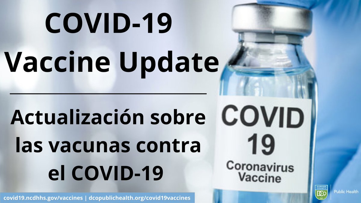 Great news! Pfizer booster vaccinations are now available in our COVID-19 vaccination clinic! Learn more here: dconc.gov/Home/Component…
¡Dosis de refuerzo de las vacunas Pfizer contra el COVID-19 ya están disponibles en nuestra clínica de vacunación! dconc.gov/Home/Component…