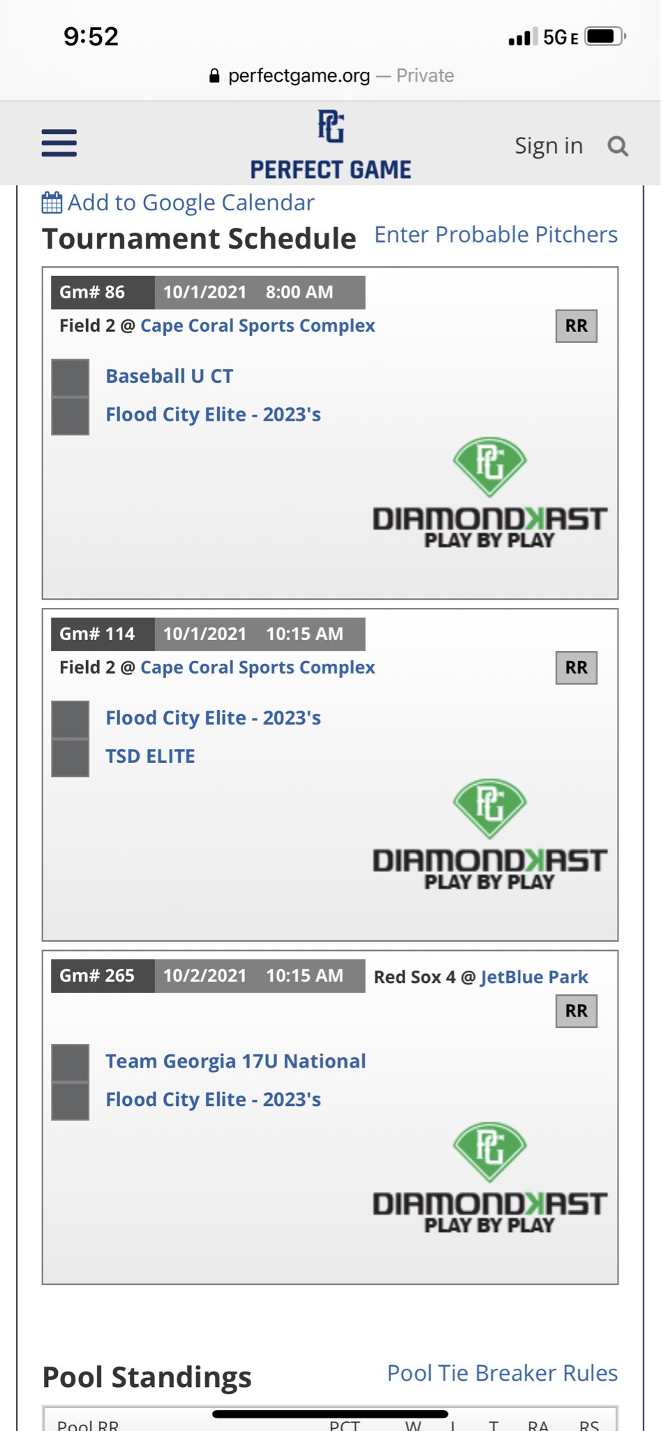 Calendrier cap tsdd 2023