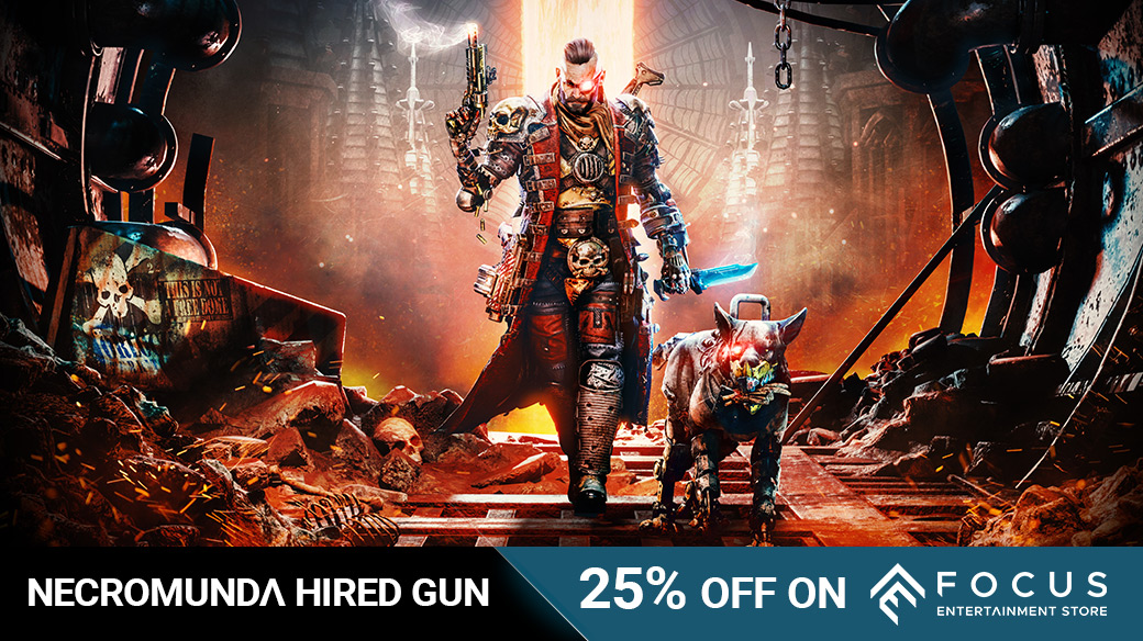 We continue celebrating the #FocusEntertainment store opening with a special 25% discount on Necromunda: Hired Gun!

The Underhive awaits🎯: bit.ly/3ozU2cj