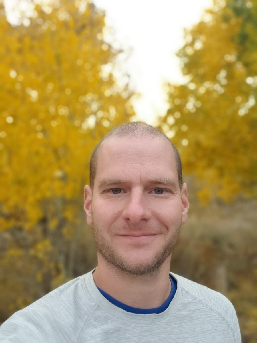 SP_TheGeologist's tweet photo. Found this lovely pocket of aspens during field work. Trying to get a selfie with my field assistant was challenging!

#fieldwork https://t.co/v23OHyshp2