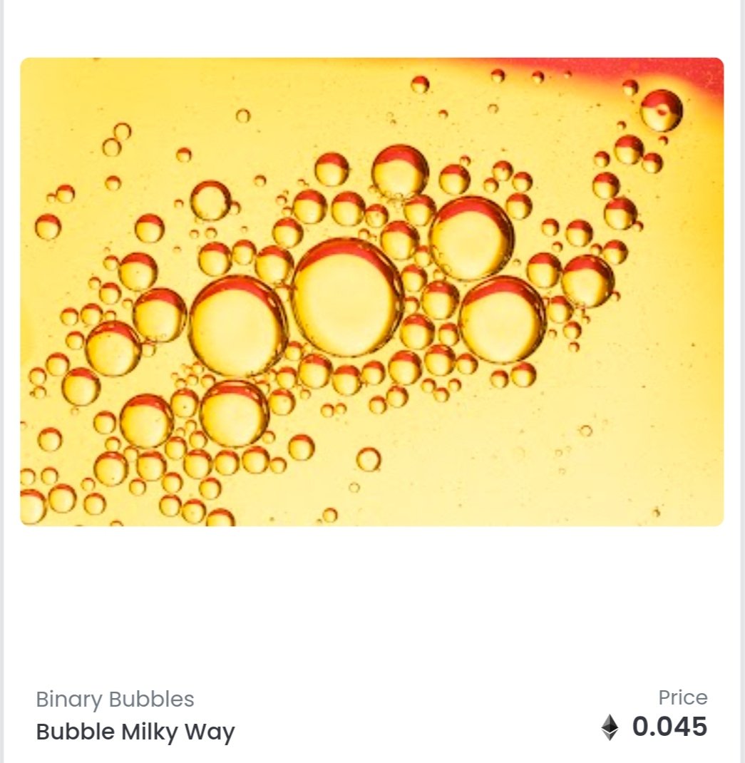 DdNifffty's tweet photo. https://t.co/y8WTngRfmN @opensea
#NFTdrop #NFT #NFTCommunity #NFTs #NFTcollection #binarybubbles #CleanNFTs #photography #photographynft #Crypto #cryptoartist https://t.co/I8KPol964H