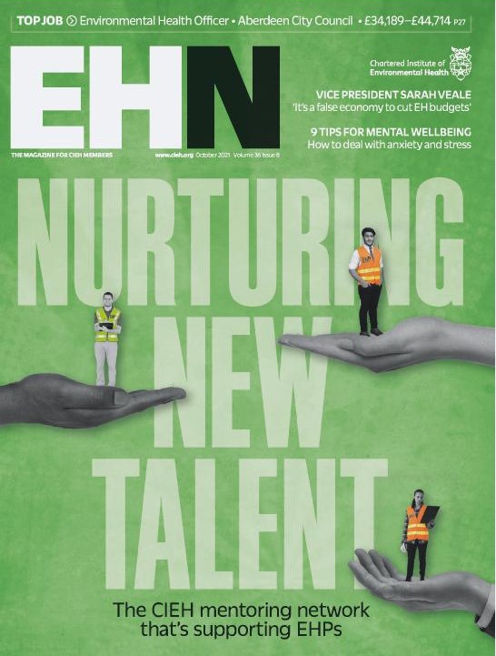 EHN_Jobs's tweet photo. Look out for the October edition of EHN, with a cover story on the @The_CIEH new Mentor Network scheme. #EnvironmentalHealth #EnvironmentalHealthNews https://t.co/ou8r3vg1gL