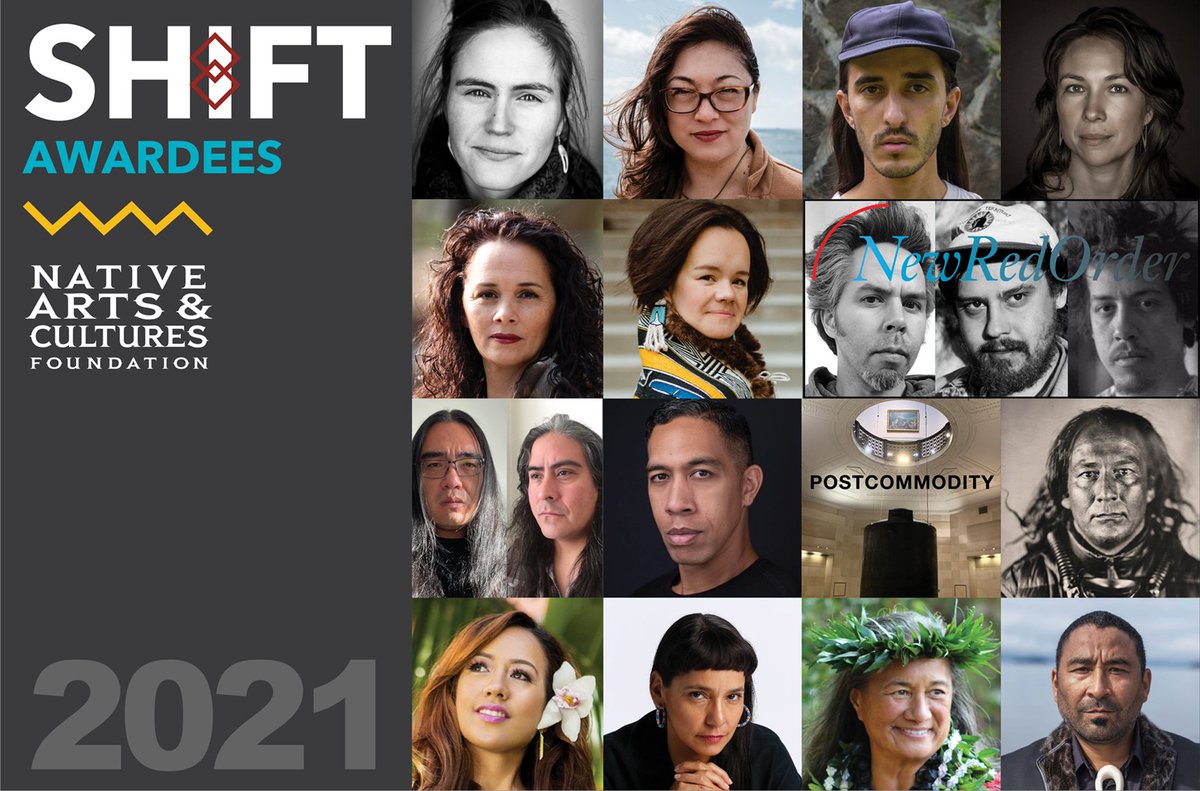 NACF is pleased to announce the first cohort of the SHIFT – Transformative Change and Indigenous Arts program awardees.  15 projects will receive a $100,000 two-year awards to draw increased attention to Native communities. #NACFshift Read more here, bit.ly/NACF-shift-awa…