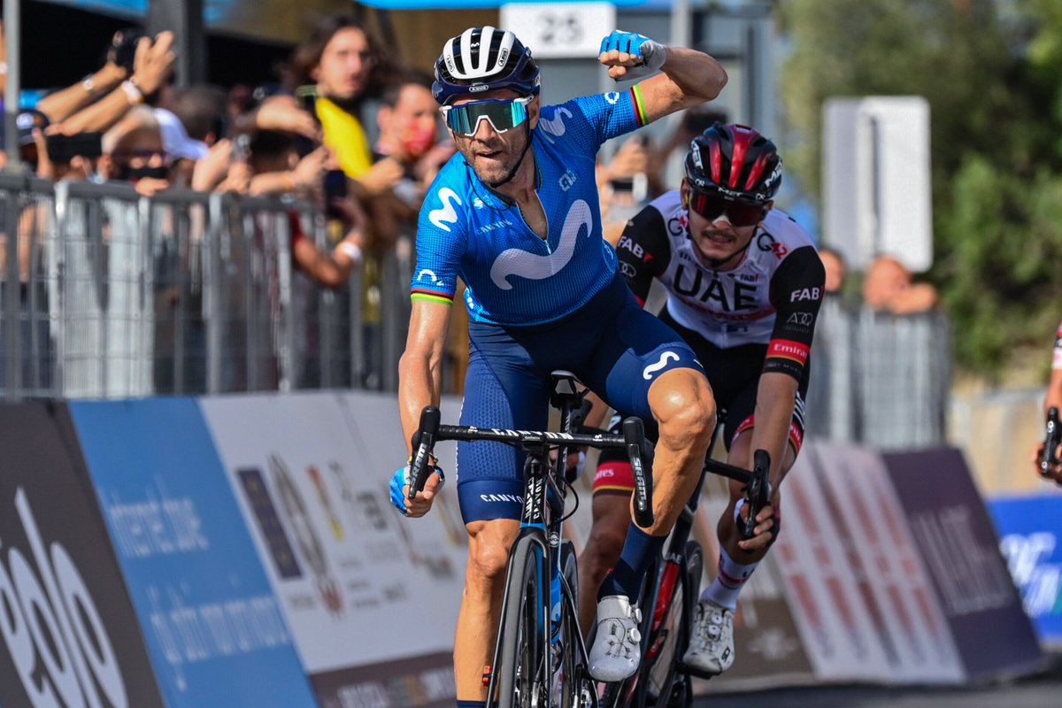 Prefiero no ganar y no caerme a ganar y caerme 😬

Muchas gracias a mis compañeros de <a href="/Movistar_Team/">Movistar Team</a> por el gran trabajo toda la etapa. Espero encontrarme bien mañana para defender el maillot de líder 🚀

📸 Bettini Photo

#RodamosJuntos