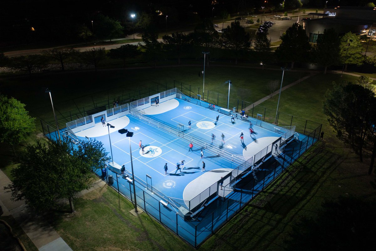 KyleSmith_Musco's tweet photo. If you have not yet heard about the Musco Mini-Pitch modular system, you are missing out on a great #New way to uplift a space in your parks or facility. Its easy, affordable, and does come fully #Lit Check out more info here https://t.co/KdD9kSfOkD https://t.co/YOvpn0ea4U