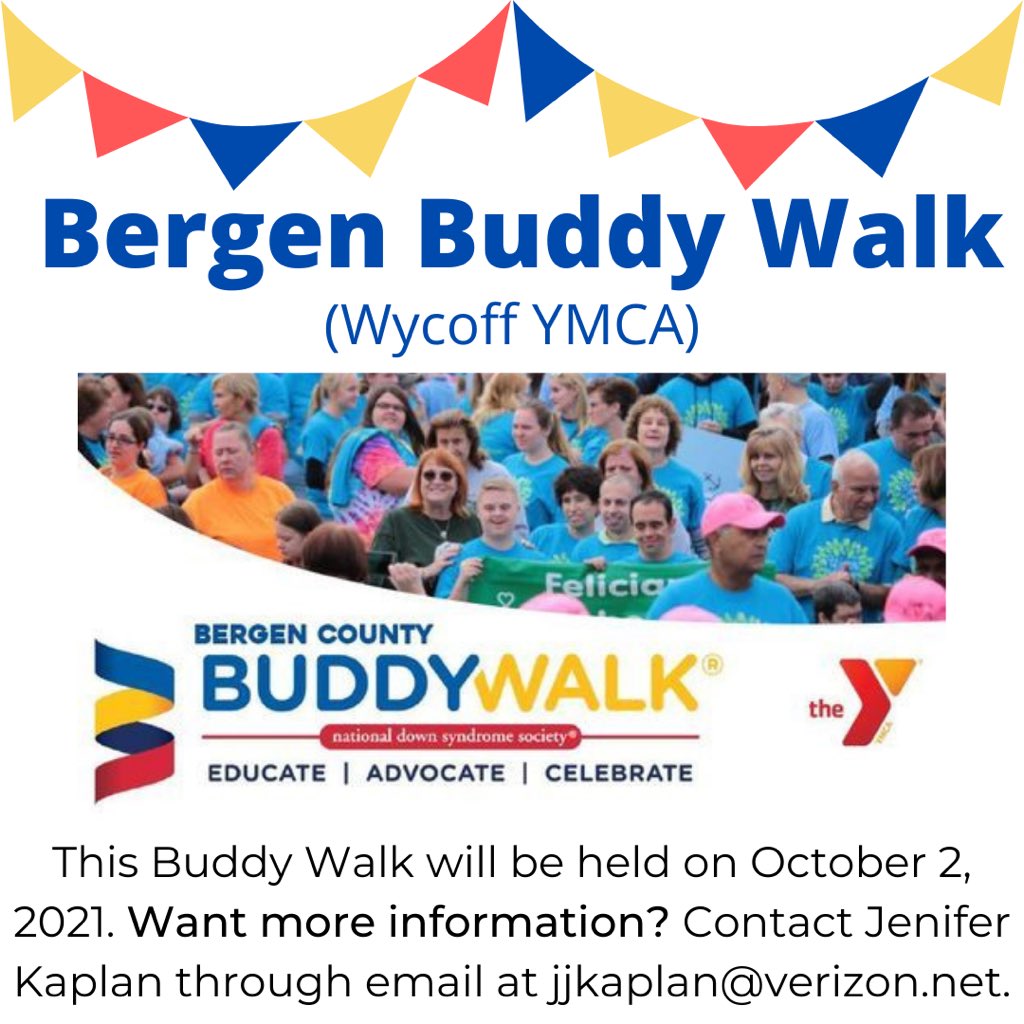 The Bergen County Buddy Walk® is this weekend!
