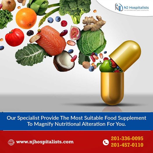 Our Specialists Provide The Most Suitable Food Supplement To Magnify Nutritional Alteration For You. To have a better body, you need to care more about it. This can be done with the help of our experts.
#NJHospitalists #nutritionguidance