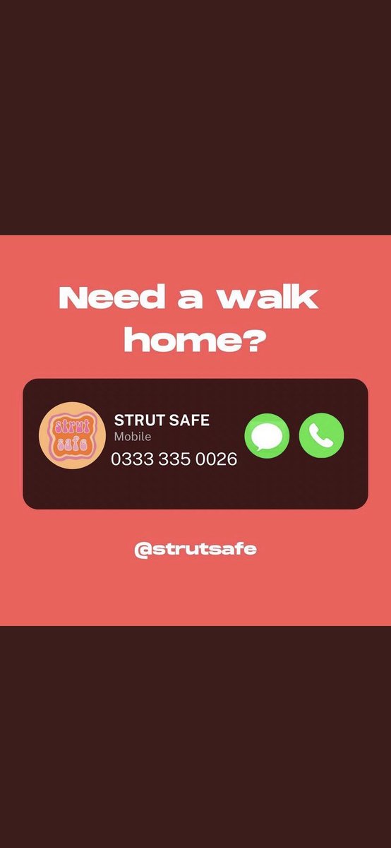 JonahOnline's tweet photo. STRUT SAFE ❤️☎️ Please spread the word to friends and family. https://t.co/M0Tv96gmHj